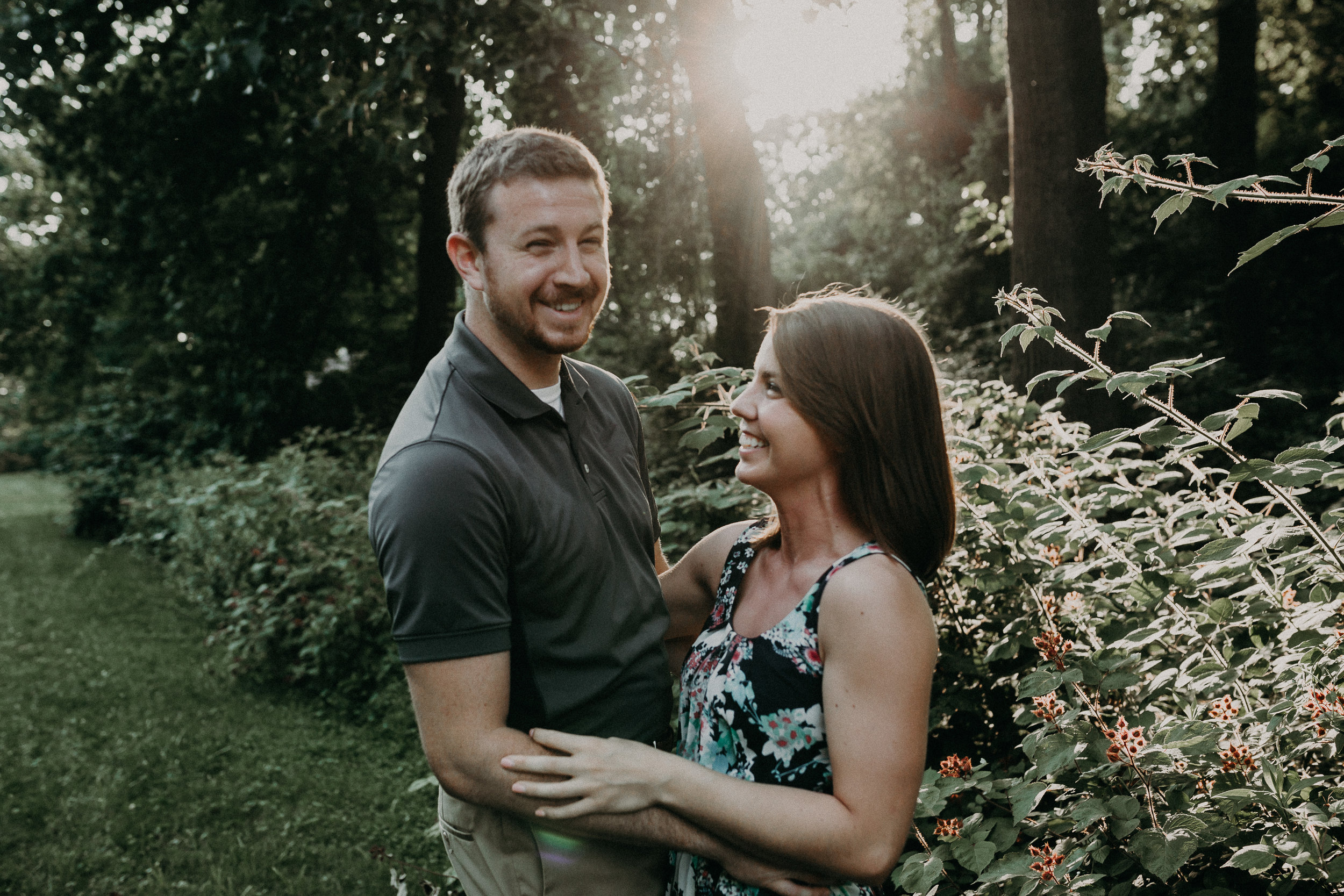Sunkissed Summer Evening Couples Session at Pinnacle Overlook in Lancaster, Pennsylvania
