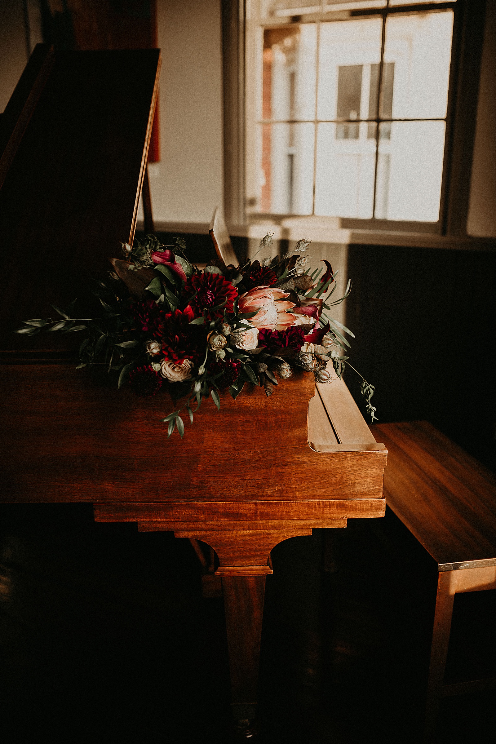 Dramatic oversized boho bridal bouquet